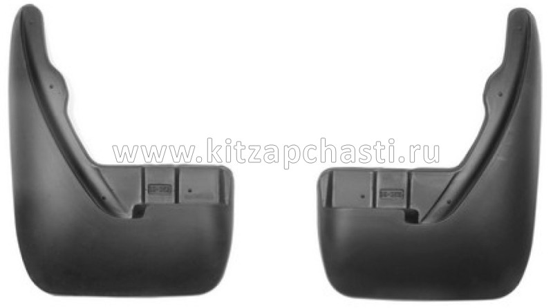 Брызговики задние (комплект 2шт) полиуретан "Фирма Norplast" JAC S5 NPL-Br-38-35B